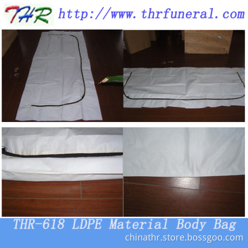 LDPE Material with C Type Zipper Body Bag (THR-615)